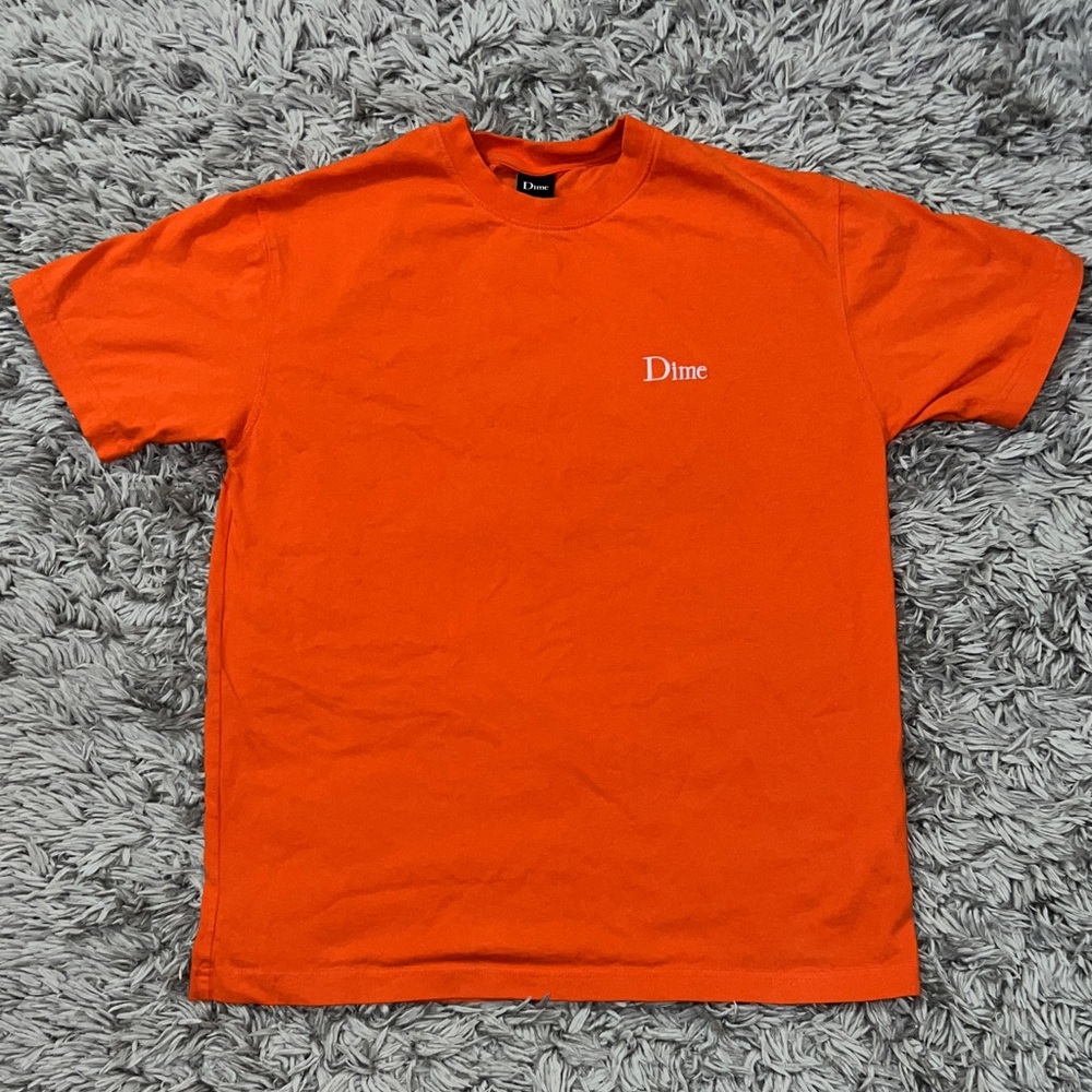 Dime Vibrant Orange Men's Tee